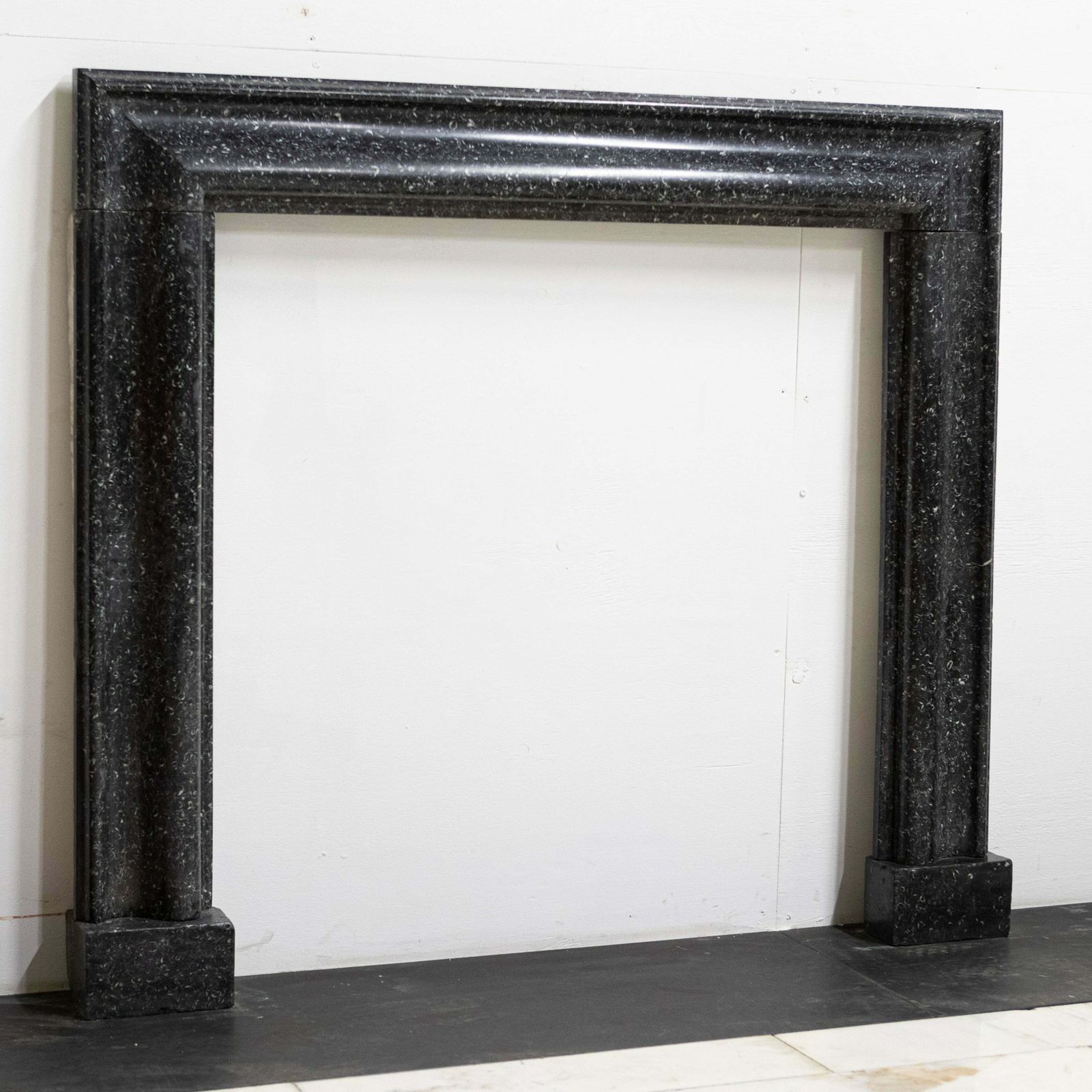Splendid Antique 18th Century Kilkenny Marble Bolection Fireplace Surround photo for sale