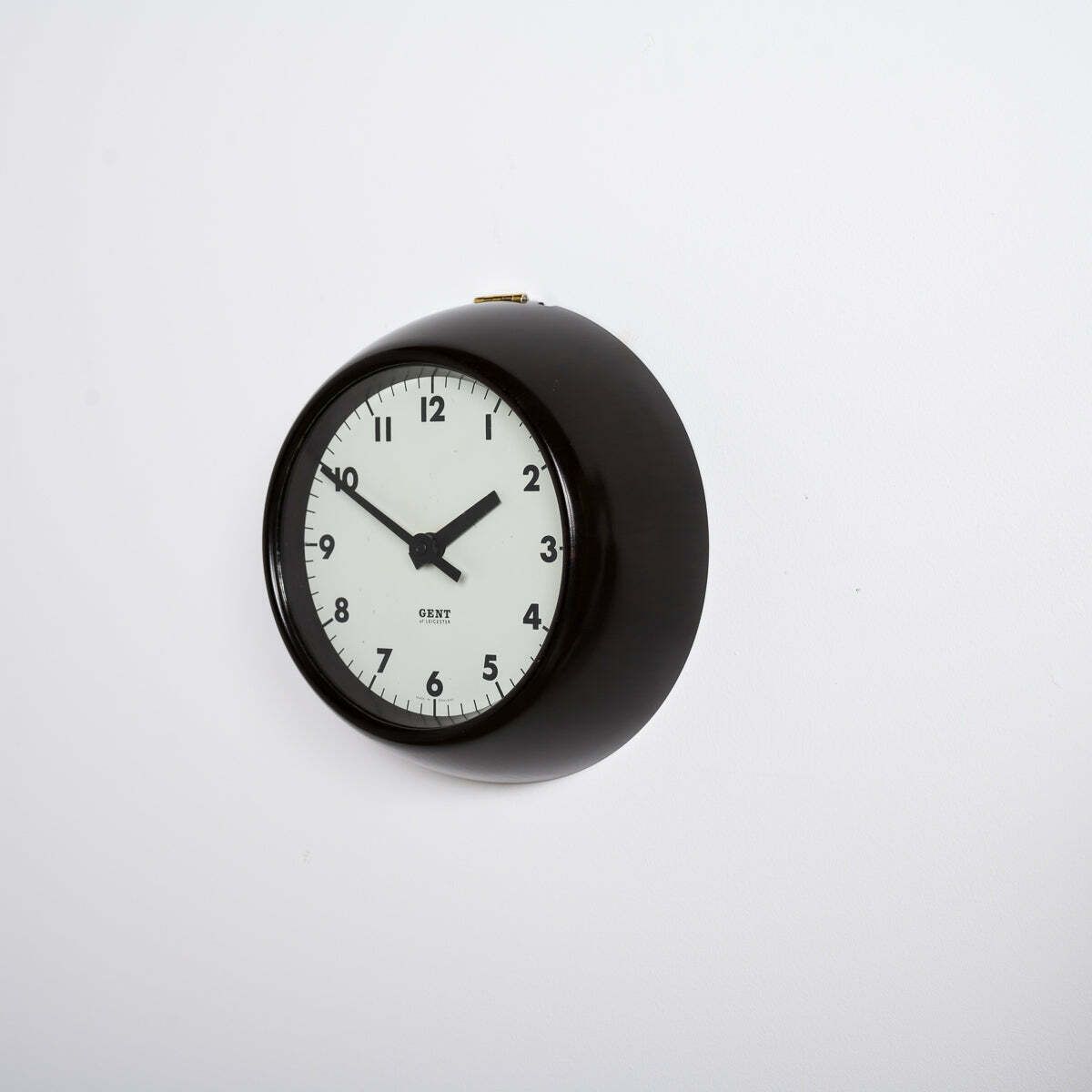 Home Decor Rare Extra Small Vintage Bakelite Wall Clock By Gent Of Leicester photo