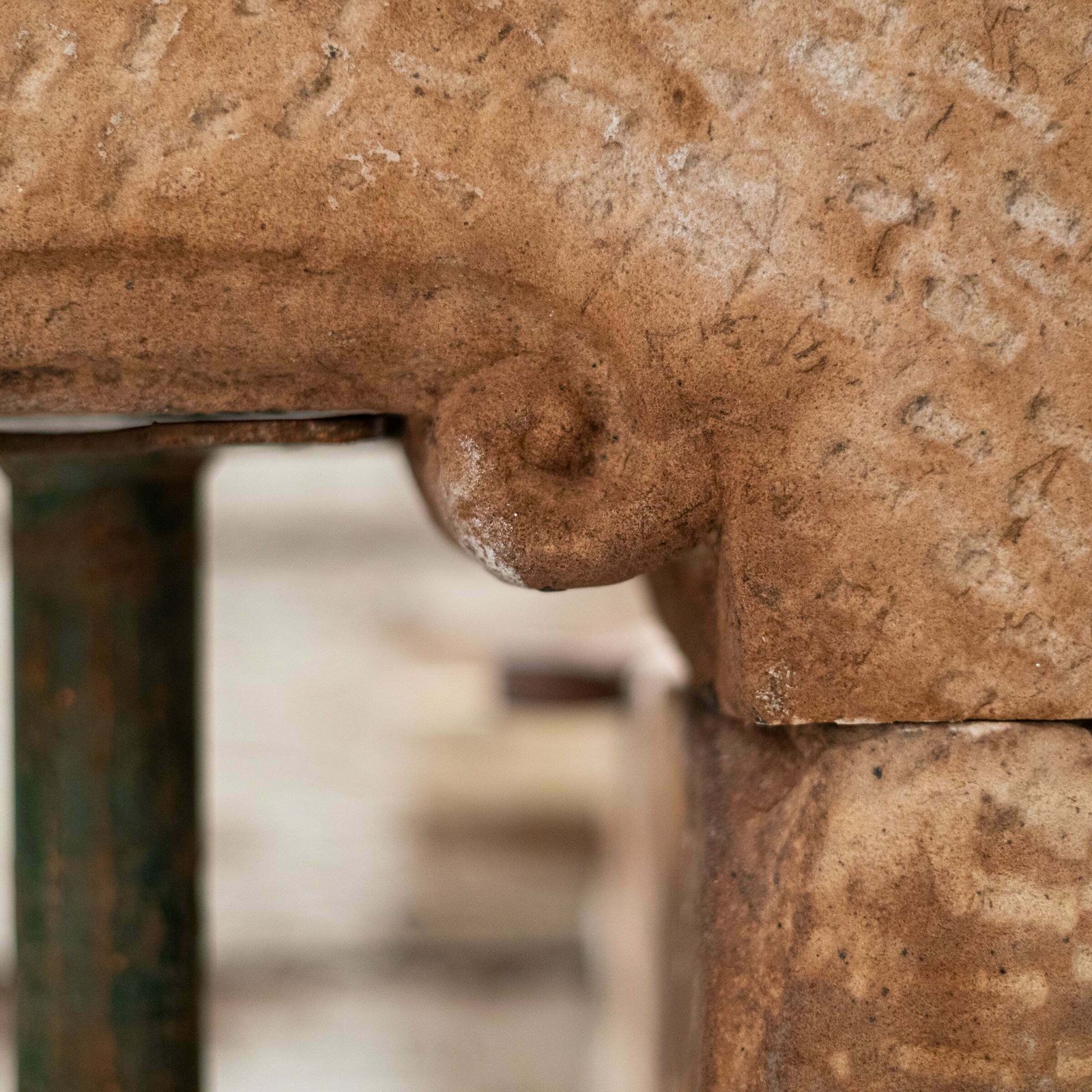photo for sale Impressive Antique 18th Century English Stone Chimneypiece