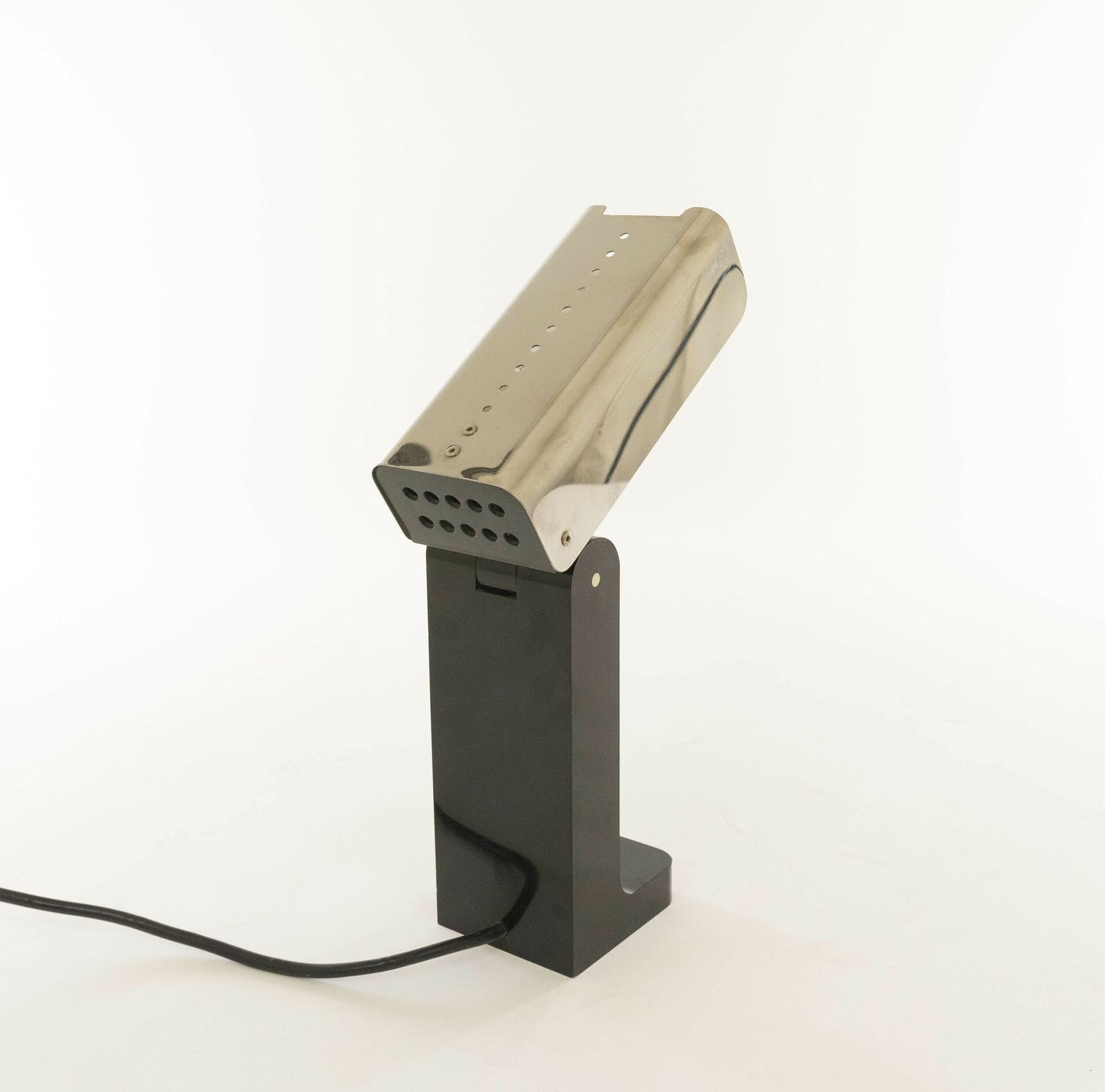 Black Vademecum Table Lamp By Joe Colombo For Kartell, 1960s photo Lighting