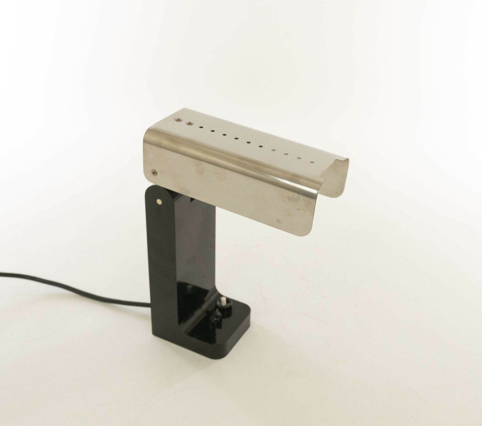Black Vademecum Table Lamp By Joe Colombo For Kartell, 1960s photo for sale