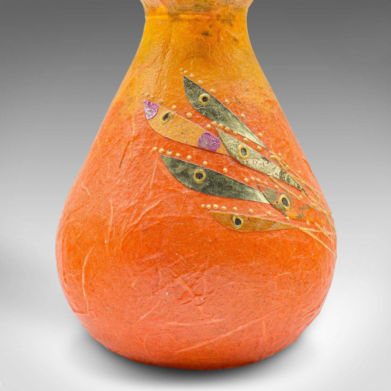 photo furniture Small Contemporary Candle Stand, English, Art Glass, Votive, Posy Vase, Holder