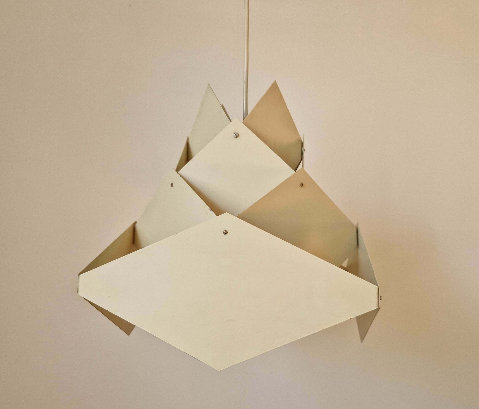 Rare Midcentury Design Pendant In Style Of Preben Dal, Denmark, 1960s photo 523.0