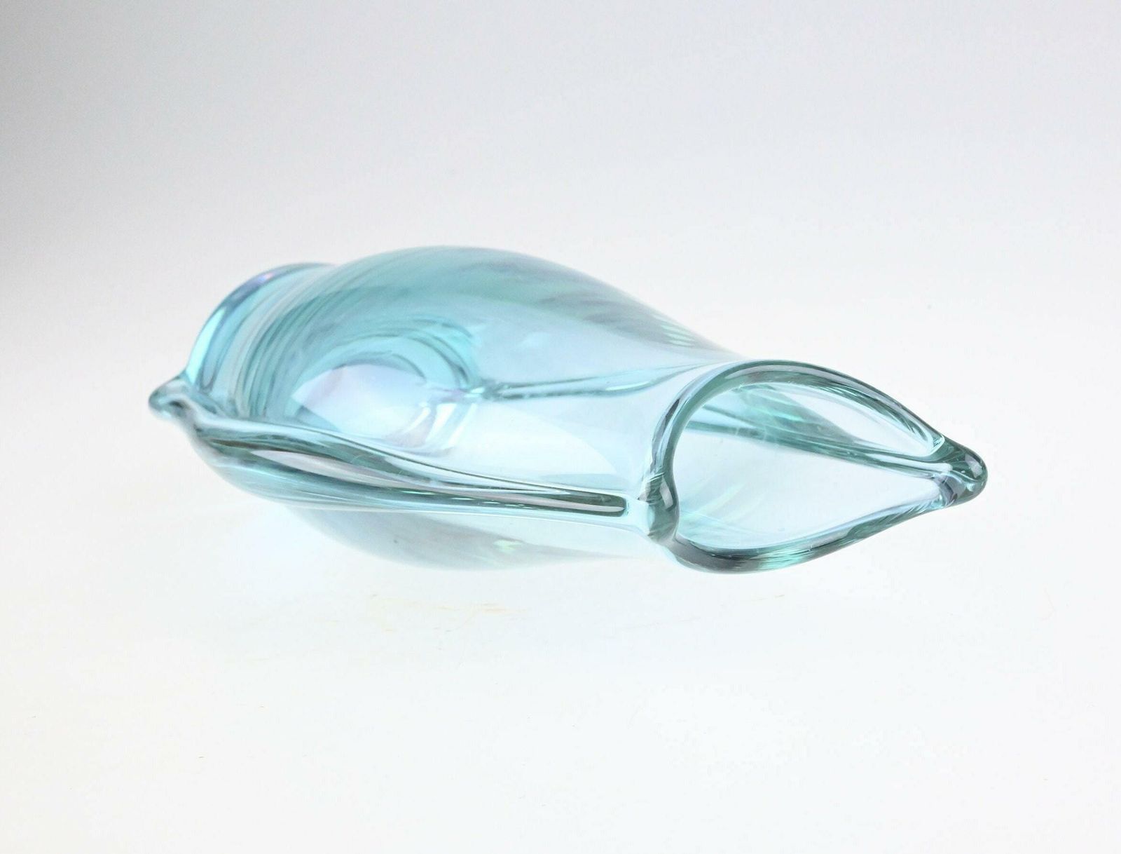 Alexandrite Glass Vase By Miloslav Klinger, Zbs Glassworks, Glass Vase, Mid Century Vase, Czech Vase, Czech Glass, Alexandrite Vase photo vintage