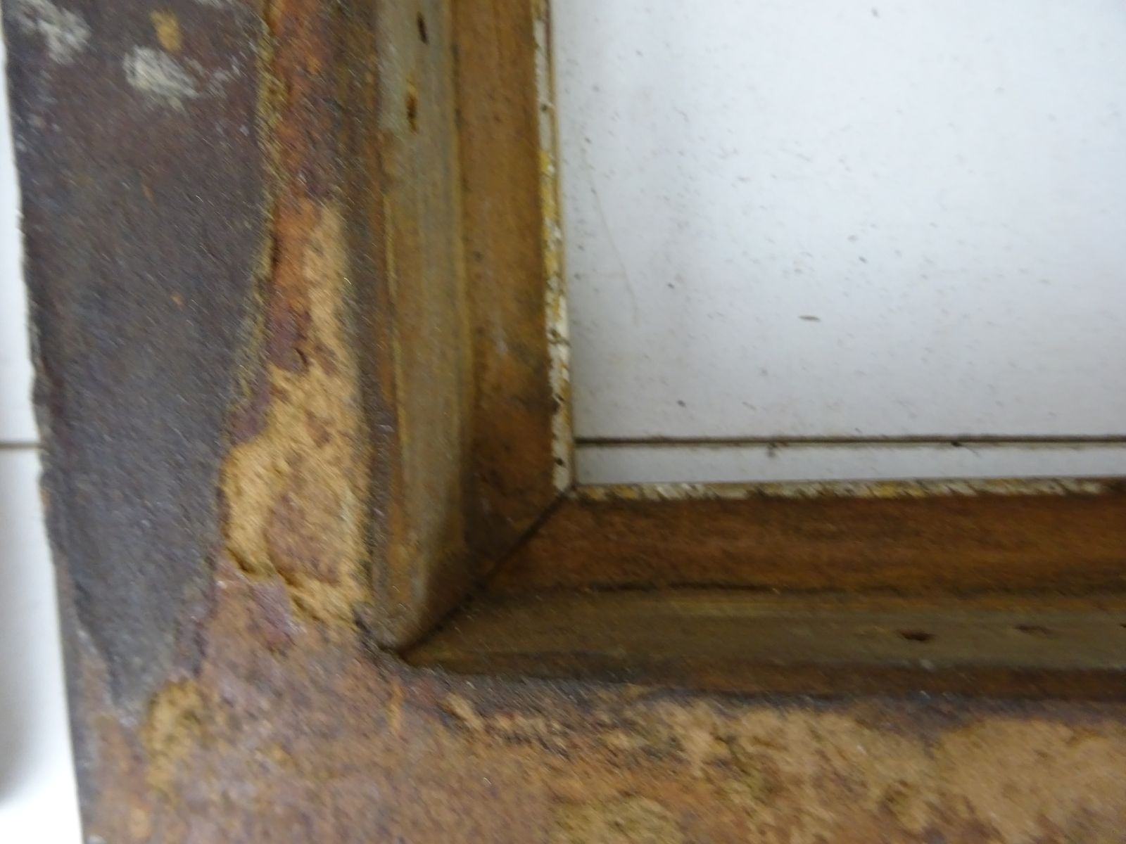 Home Decor Set Of 4 Antique Gilt Gesso Hunting Theme Picture Frames Rare Find As Found photo