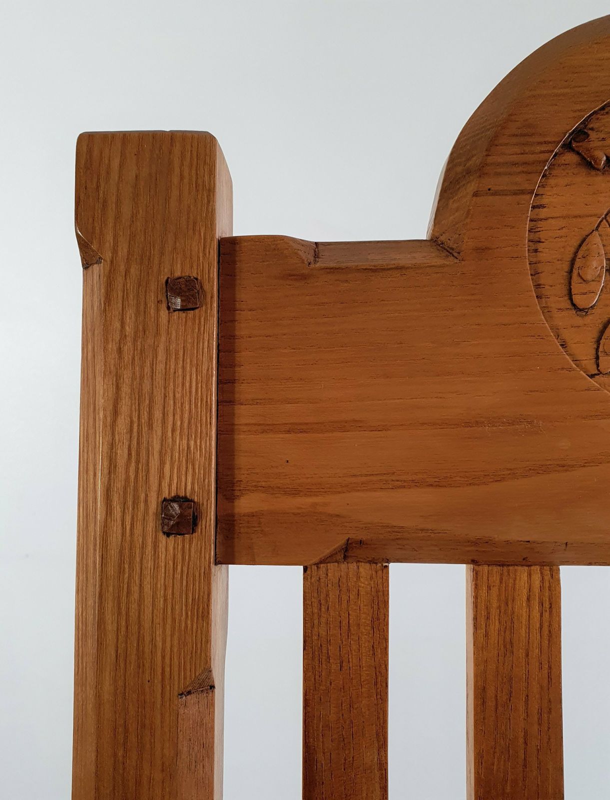 Fine Quality Arts And Crafts Oak Side Chair photo Furniture