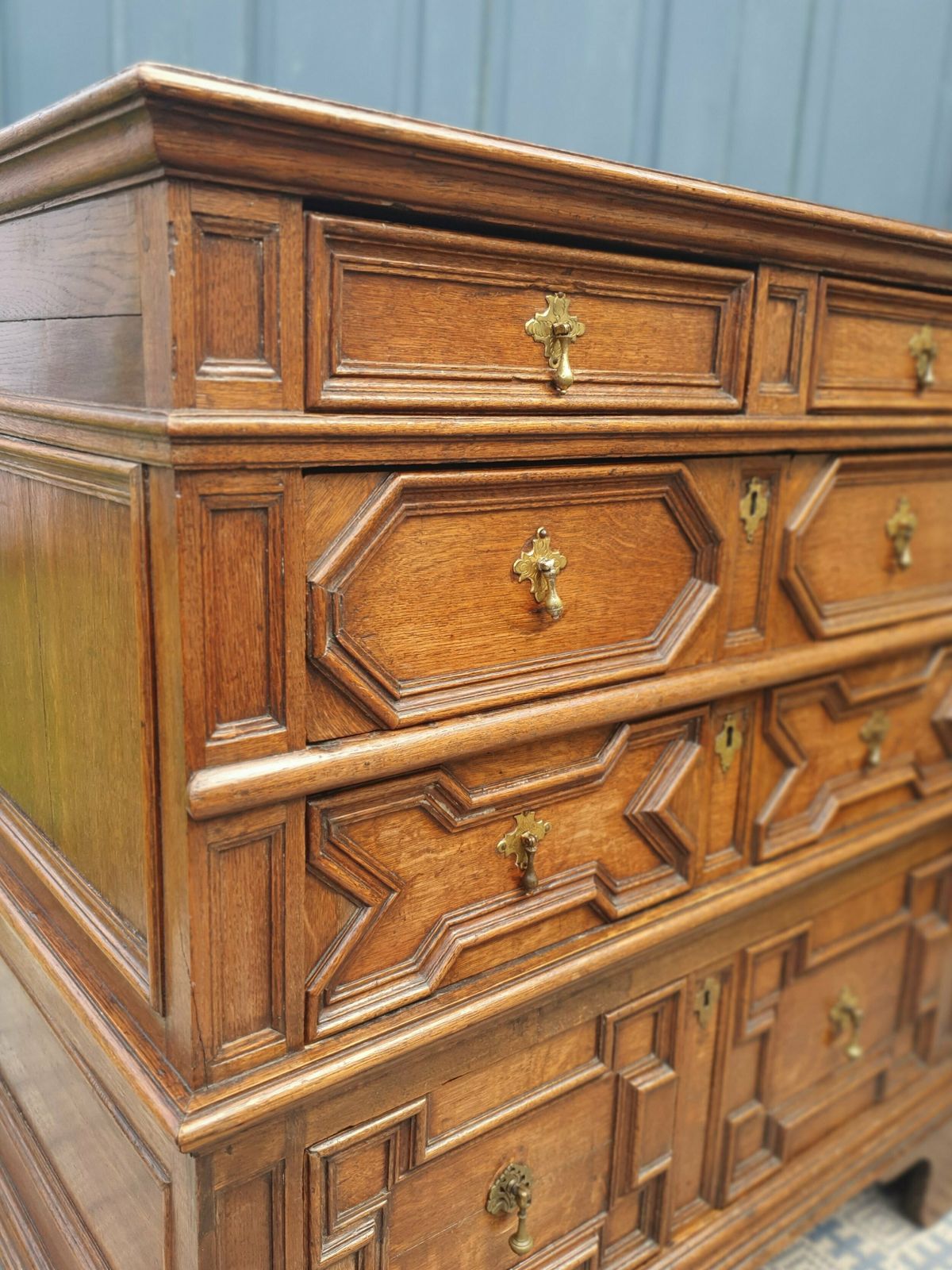 17th Century Oak Chest Of Drawers photo for sale