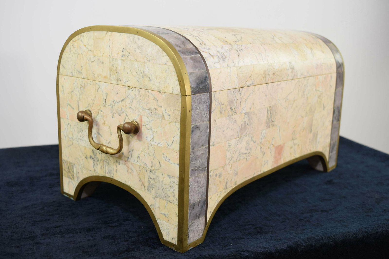 Maitland Smith Tessellated Stone Jewellery Box photo furniture