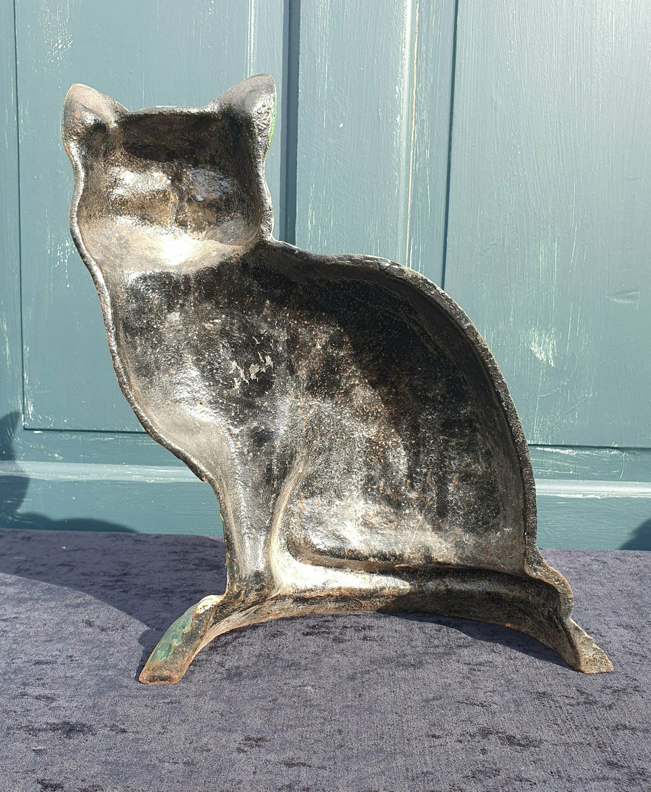Cast Iron Cat Doorstop photo 135.0