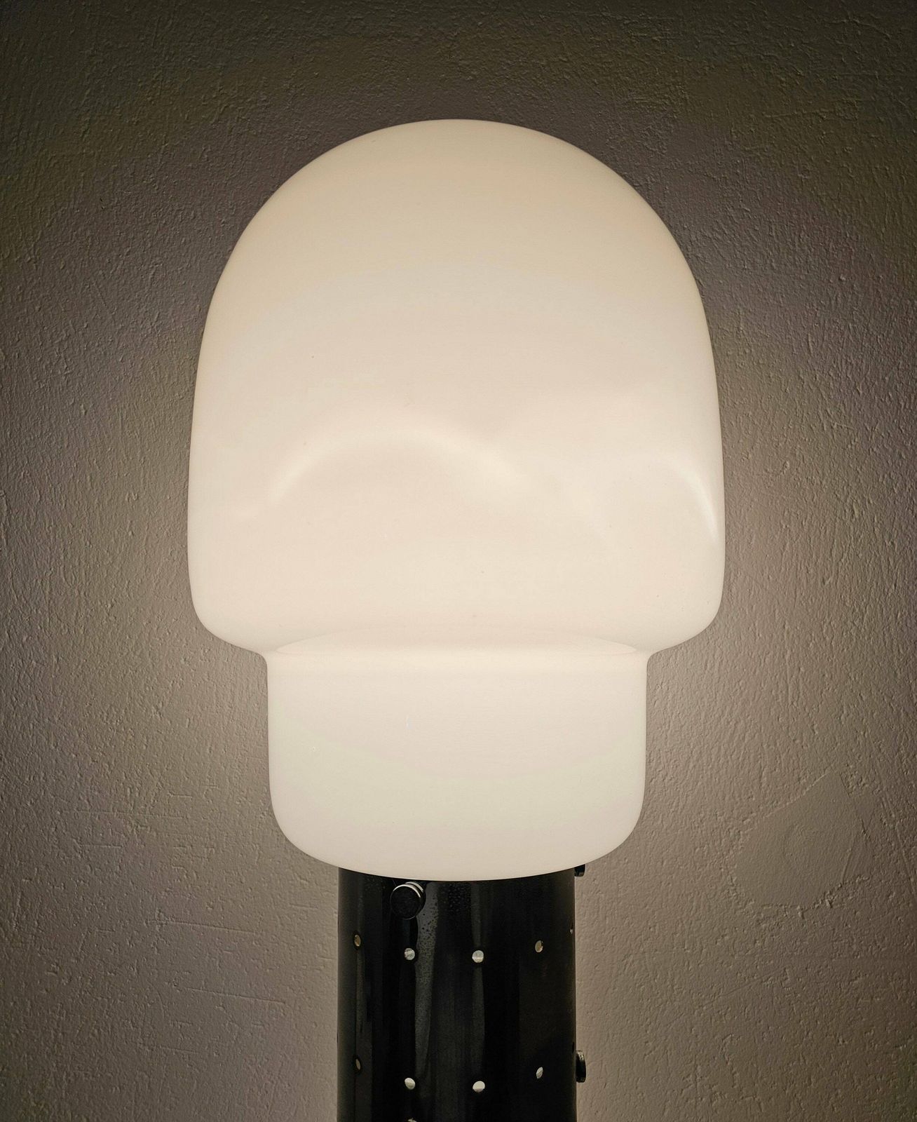 Very Rare Murano Glass "Birillo" Floor Lamp By Carlo Nason For Mazzega // Made In Italy In 1970s photo for sale