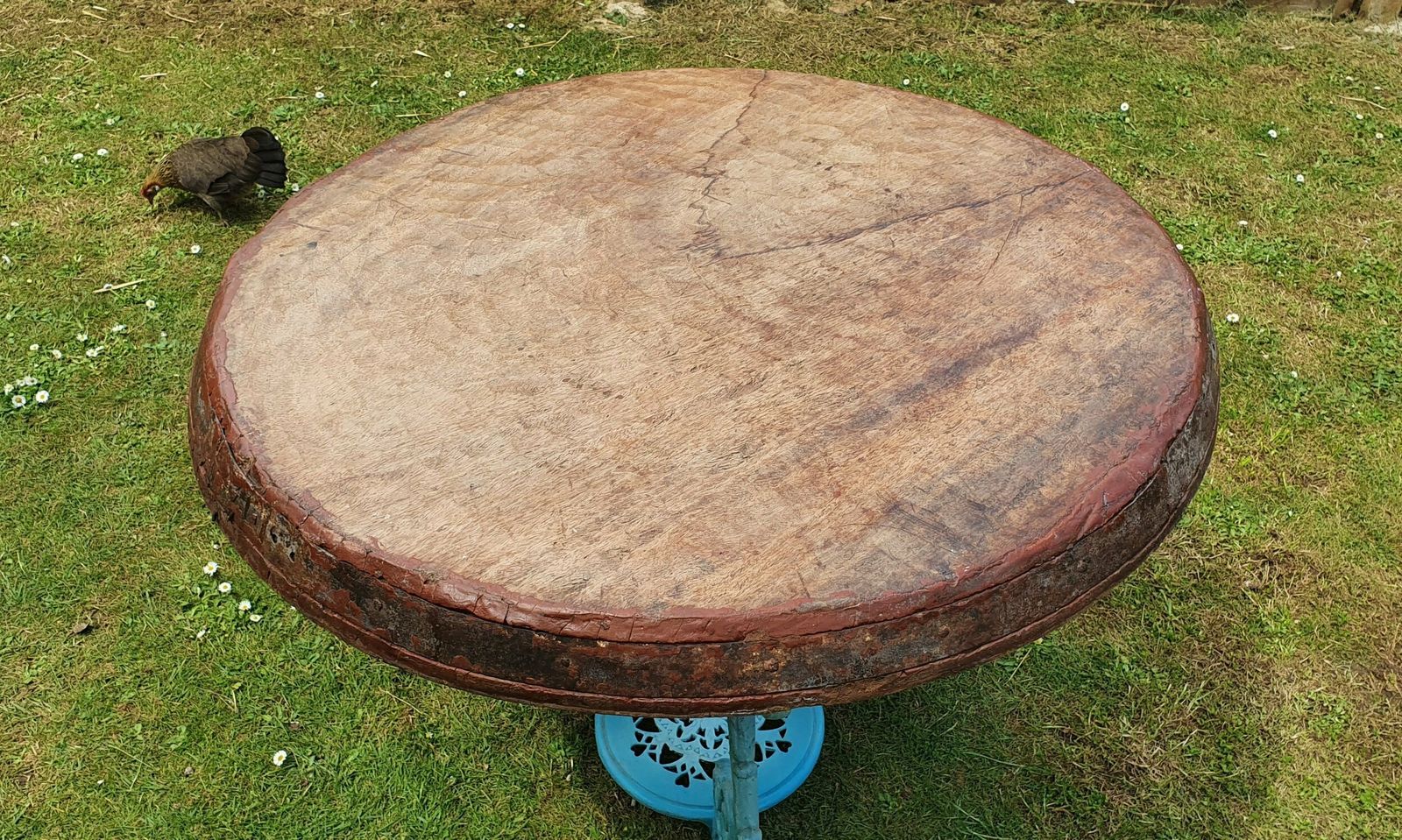 965.0 Arts And Crafts Style Garden Table photo