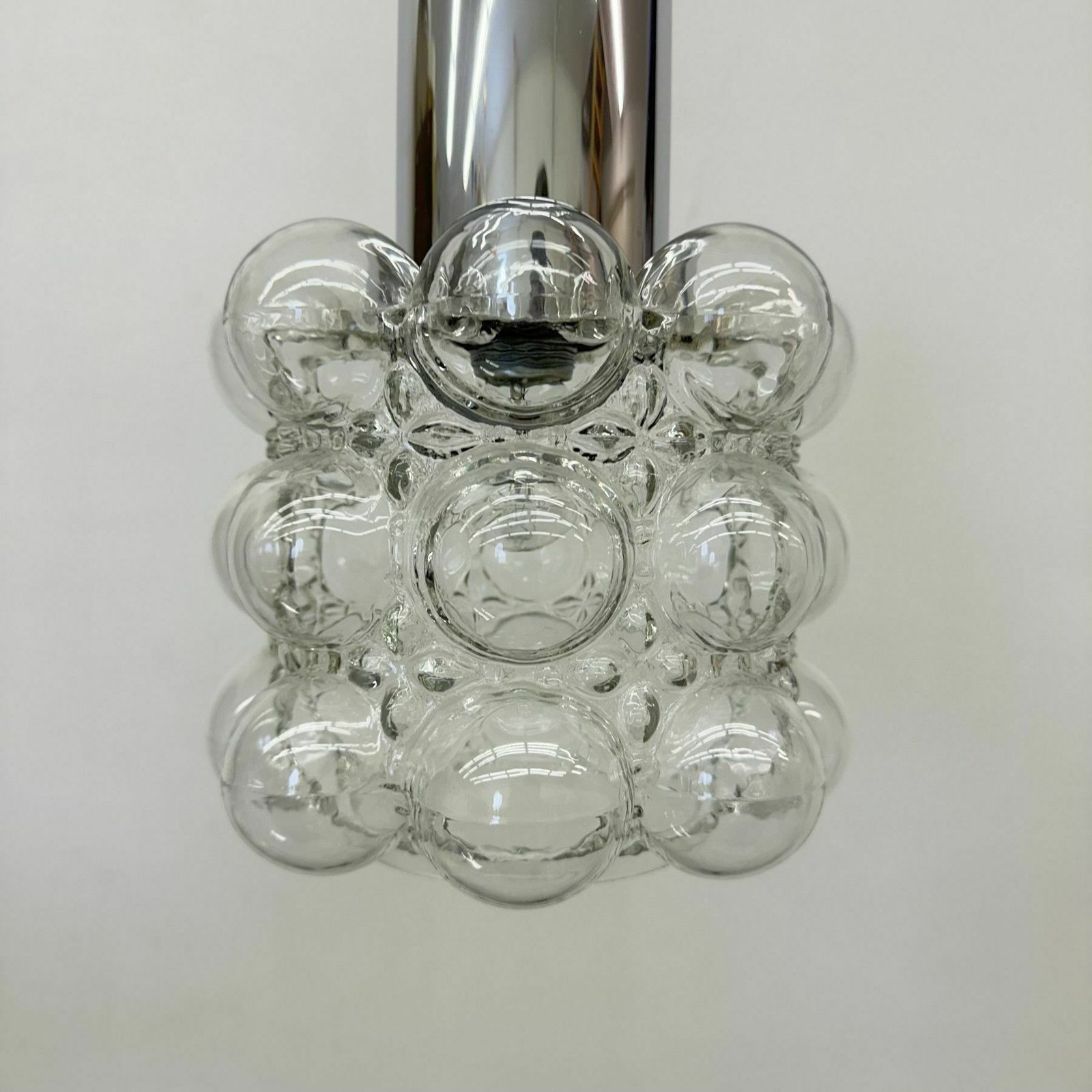 Lighting Bubble Glass Pendant By Helena Tynell For Limburg, Germany, 1970s photo