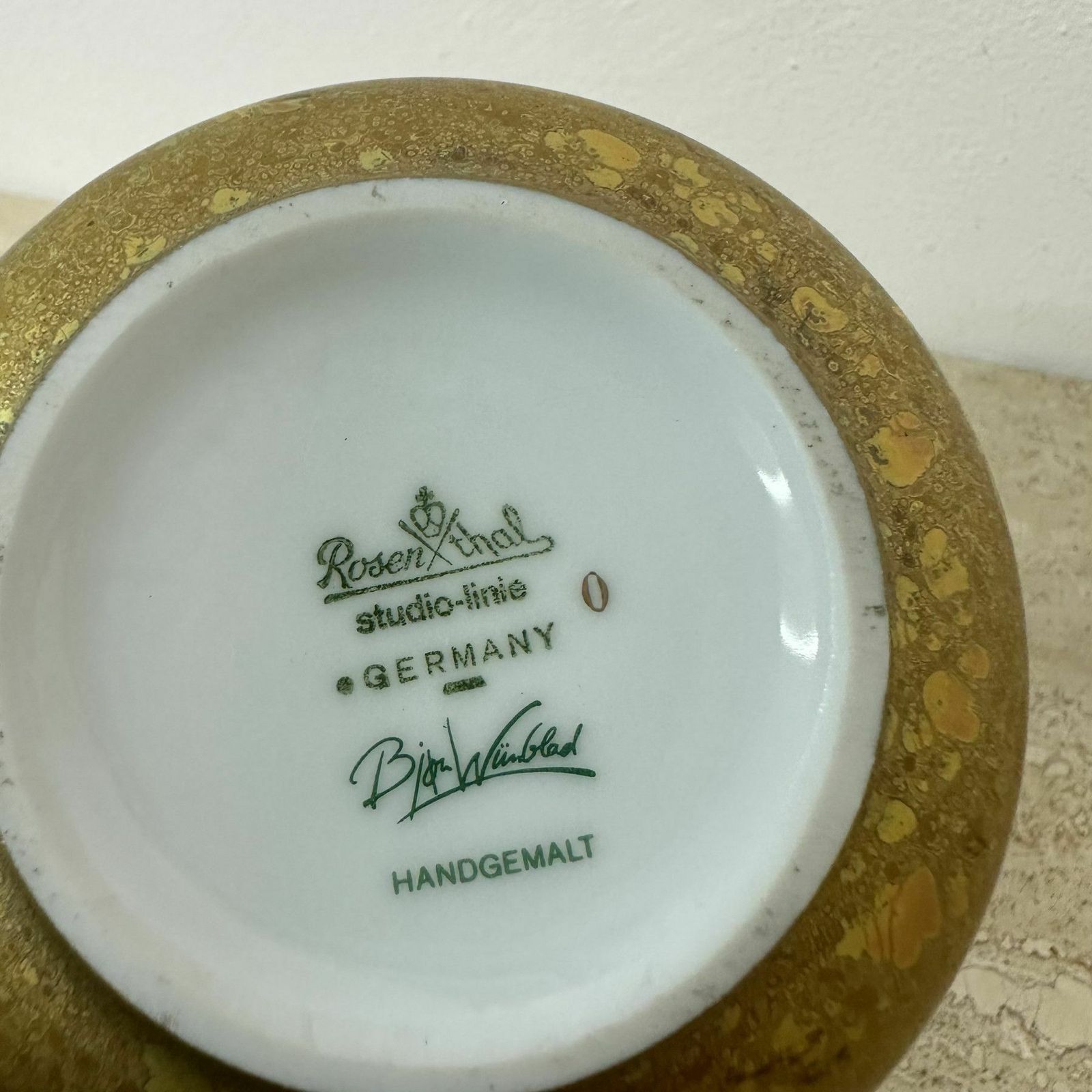 Zeldzame Bjørn Wiinblad Voor Rosenthal Pot, Ca. Jaren 1970 photo for sale