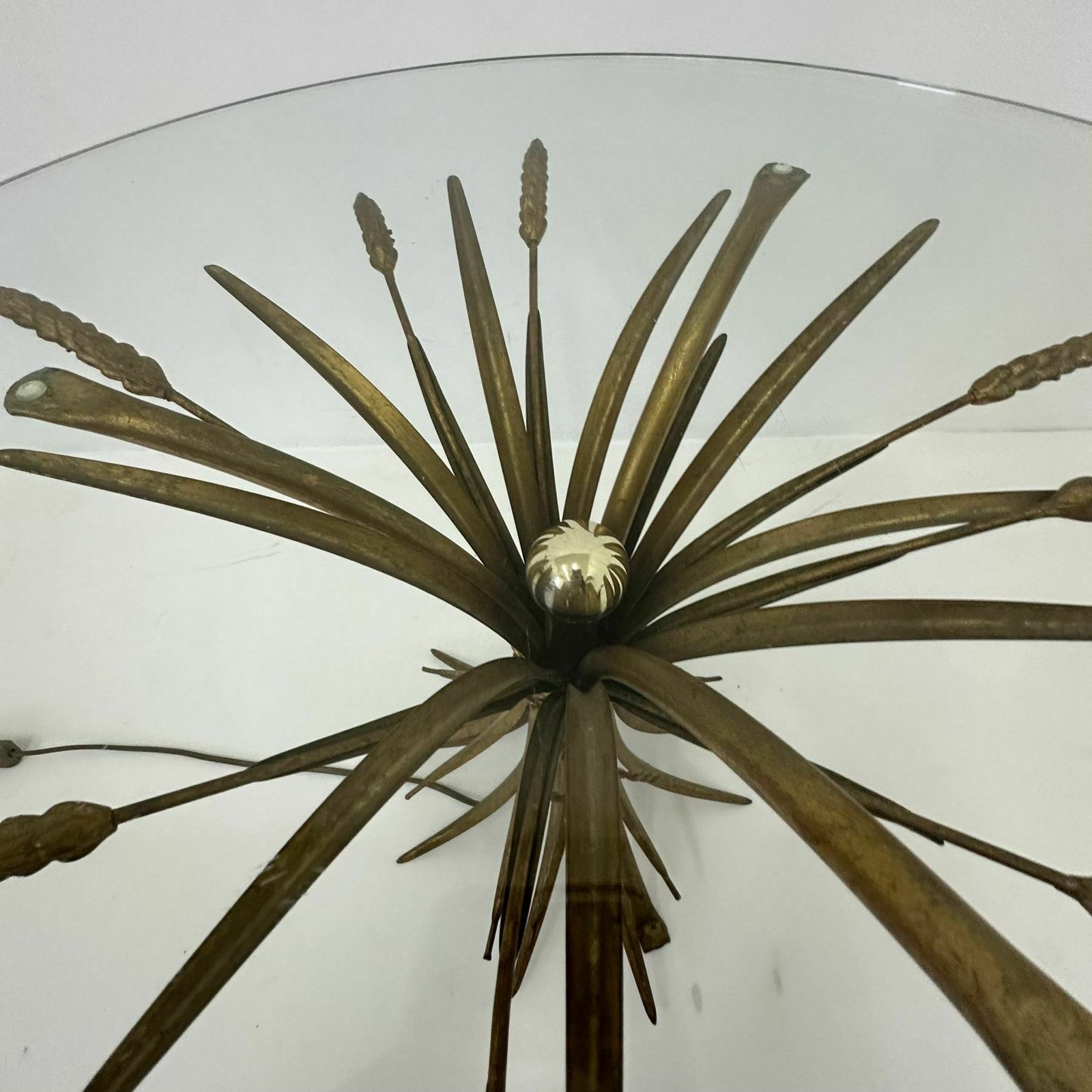 680.0 Illuminated Wheat Sheaf Side Table , 1970s photo