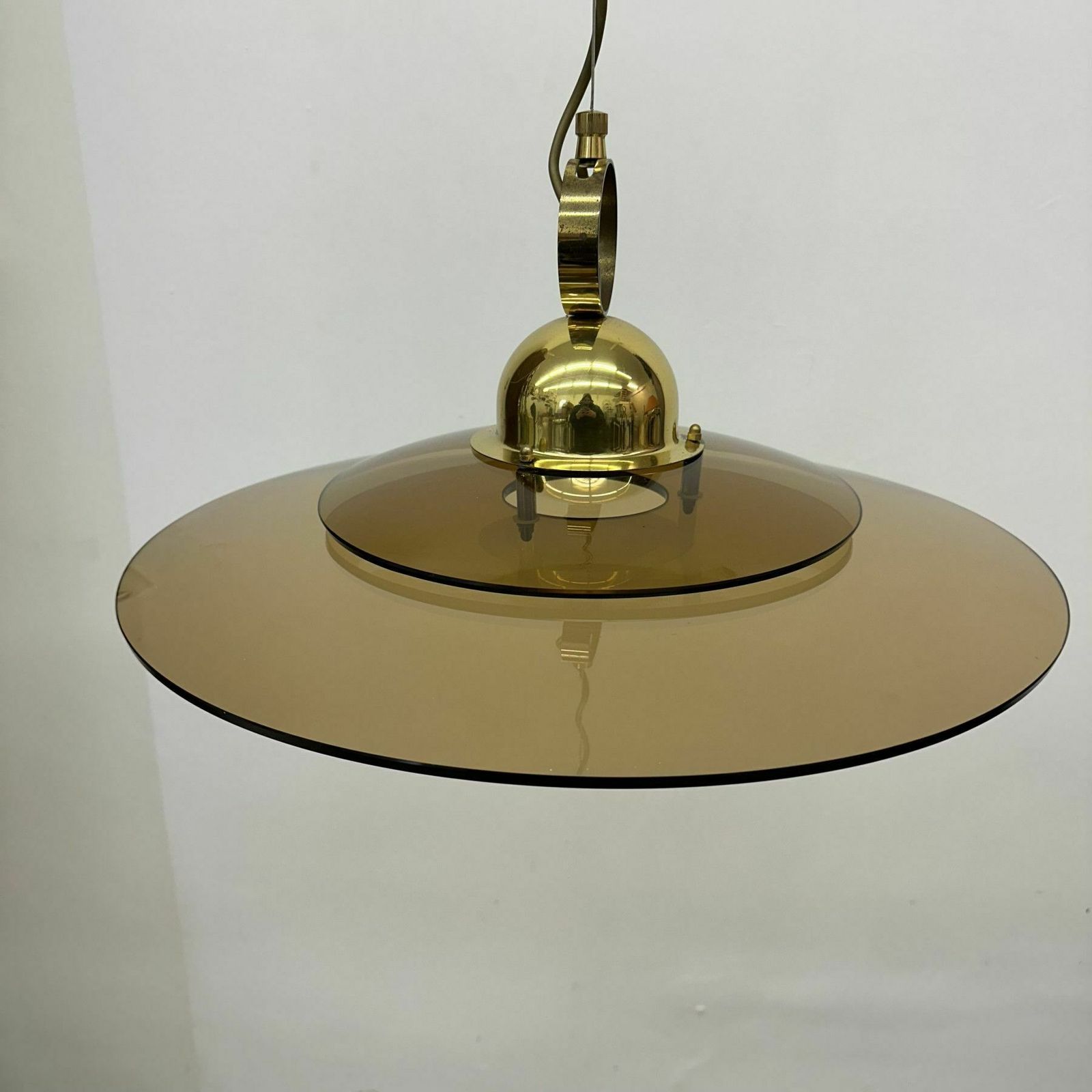 Sölken Leuchten Glazen Hanglamp, Jaren 1970 photo vinterior
