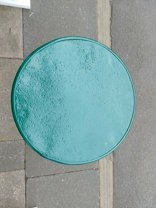 Victorian Cast Iron Garden Bistro Table photo vinterior