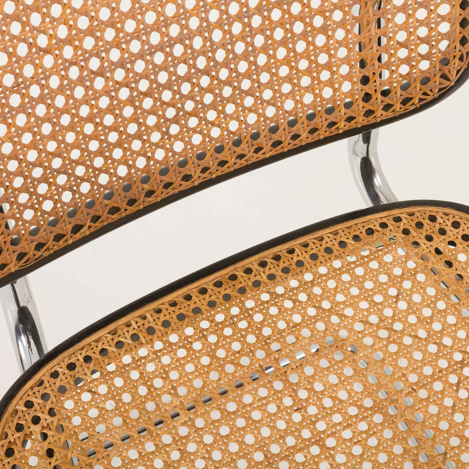 Furniture Rare Original Gavina Cesca Chair By Marcel Breuer, Bologna, Italy, 1960s. photo