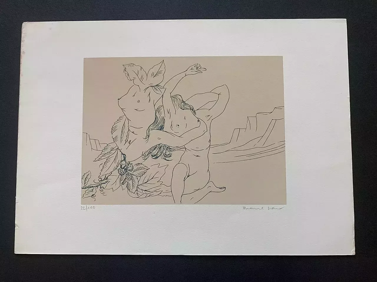 photo for sale 15 Lithographies By Marcel Jean With Surrealist Compositions, 1960s