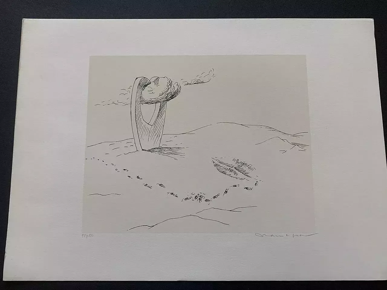 2952.0 15 Lithographies By Marcel Jean With Surrealist Compositions, 1960s photo
