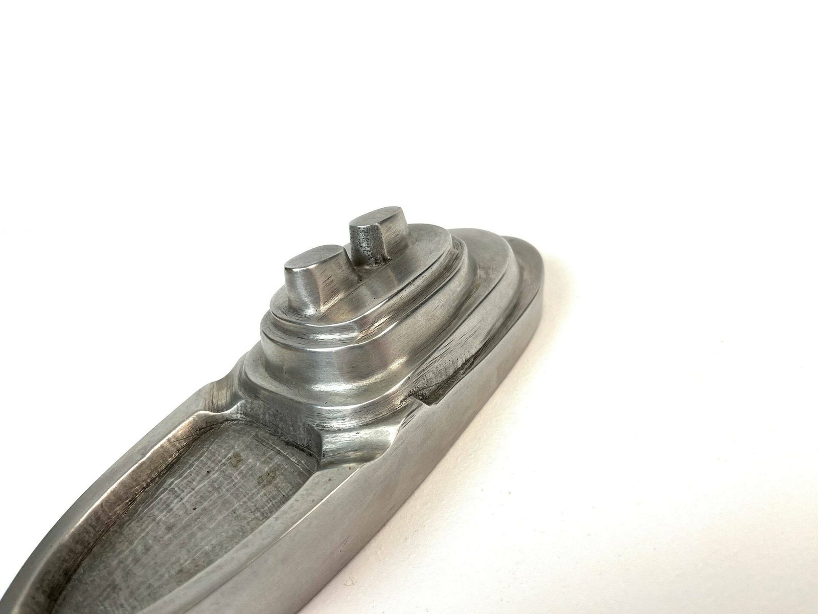Stunning Art Deco Bauhaus Streamline Ship Ashtray France 1930 photo Home Decor