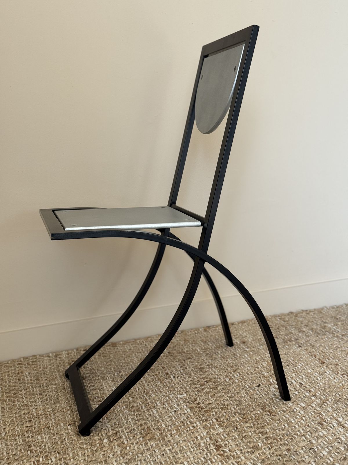 Set Of 6 80s Postmodern Dining Chairs, 'Sinus' Chair By Karl Friedrich Förster photo vinterior