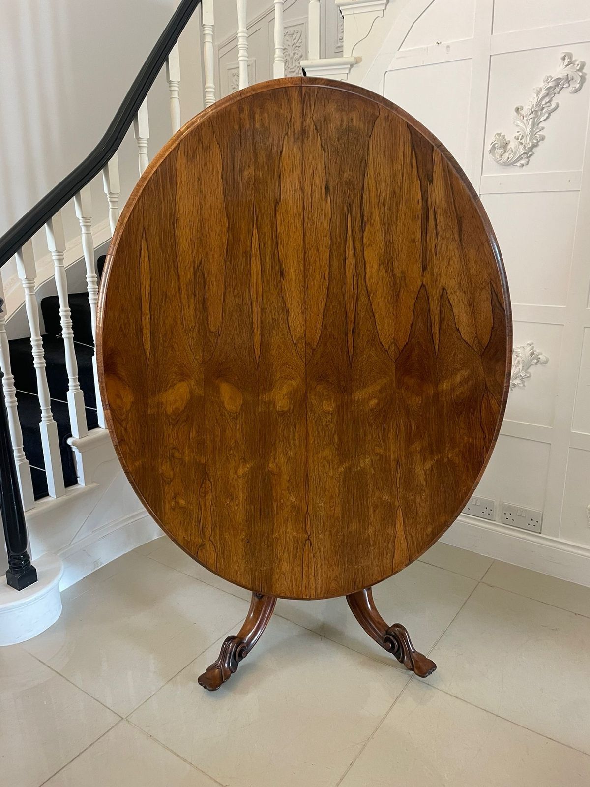 Exceptional Quality Antique 19th Century Rosewood Centre/Dining Table