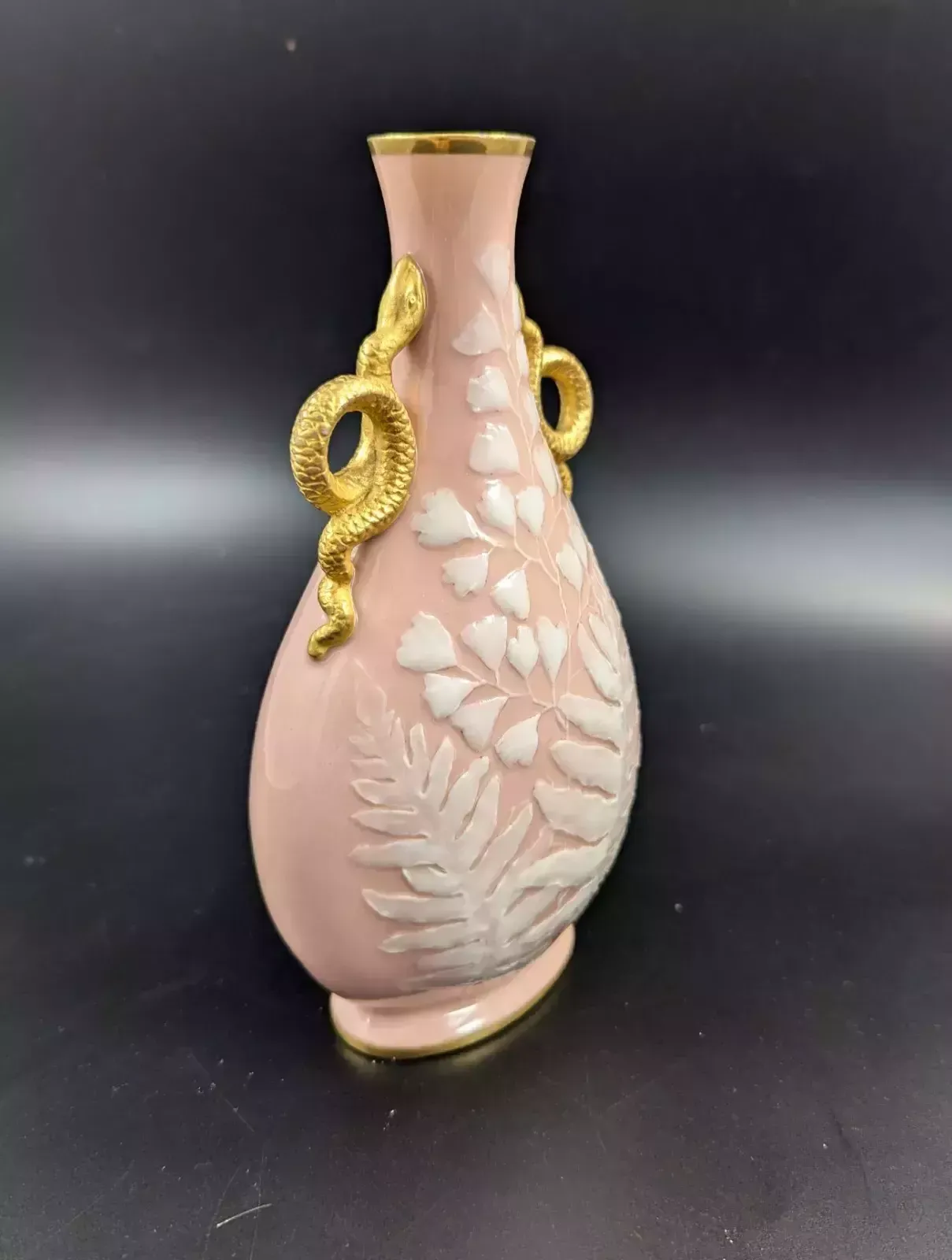 A Grainger's Worcester Pâte Sur Pâte Vase, Kate Locke, Circa 1891 photo vinterior