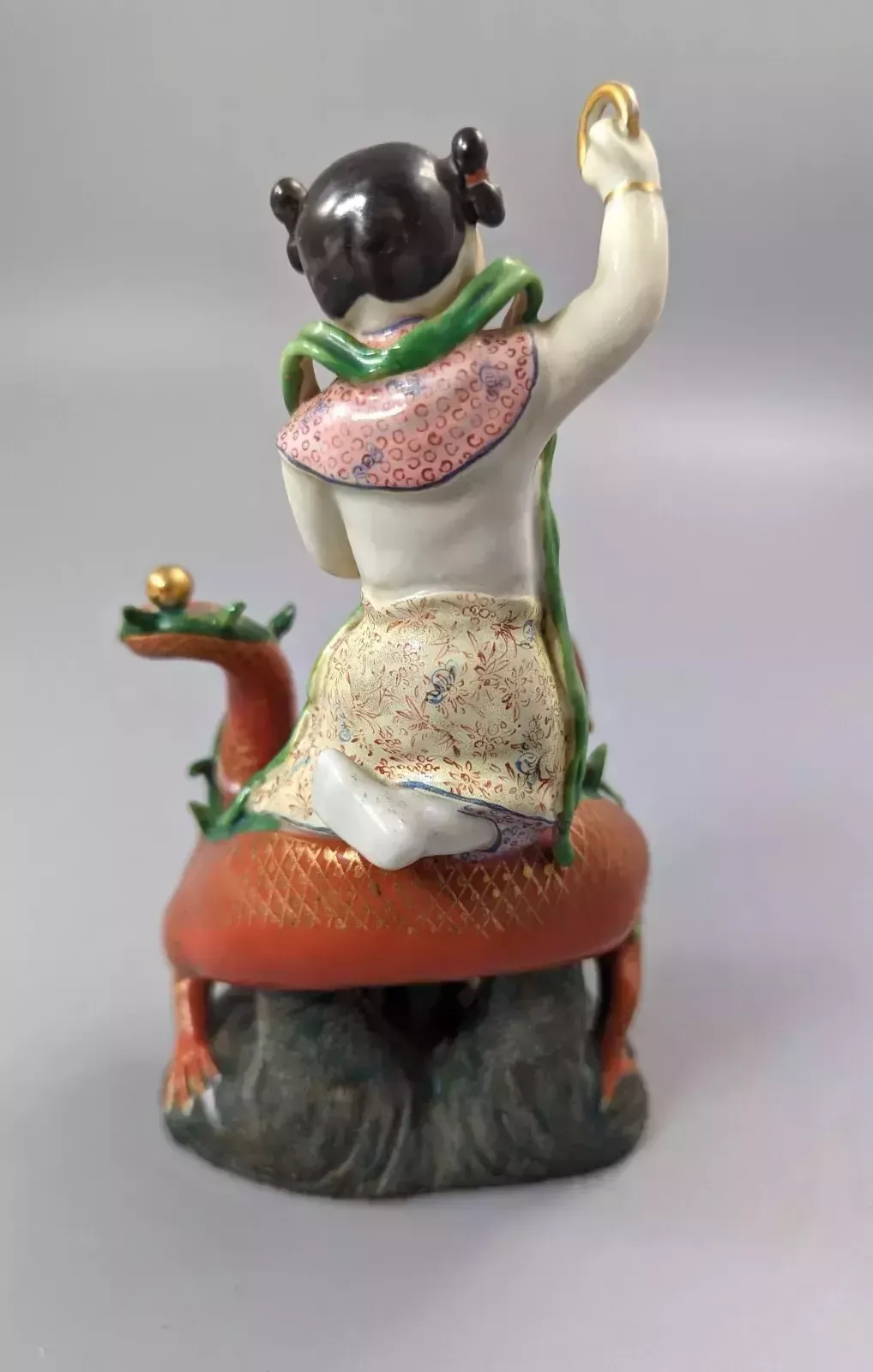 Chinese Famille Rose Figure Of Nezha, C.19 Th photo buy