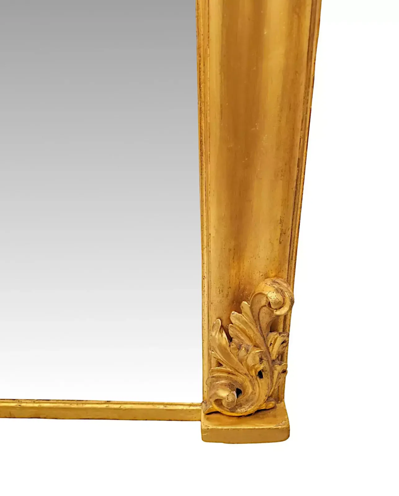 A Very Fine Early 19th Century William IV Giltwood Overmantel Mirror photo vinterior