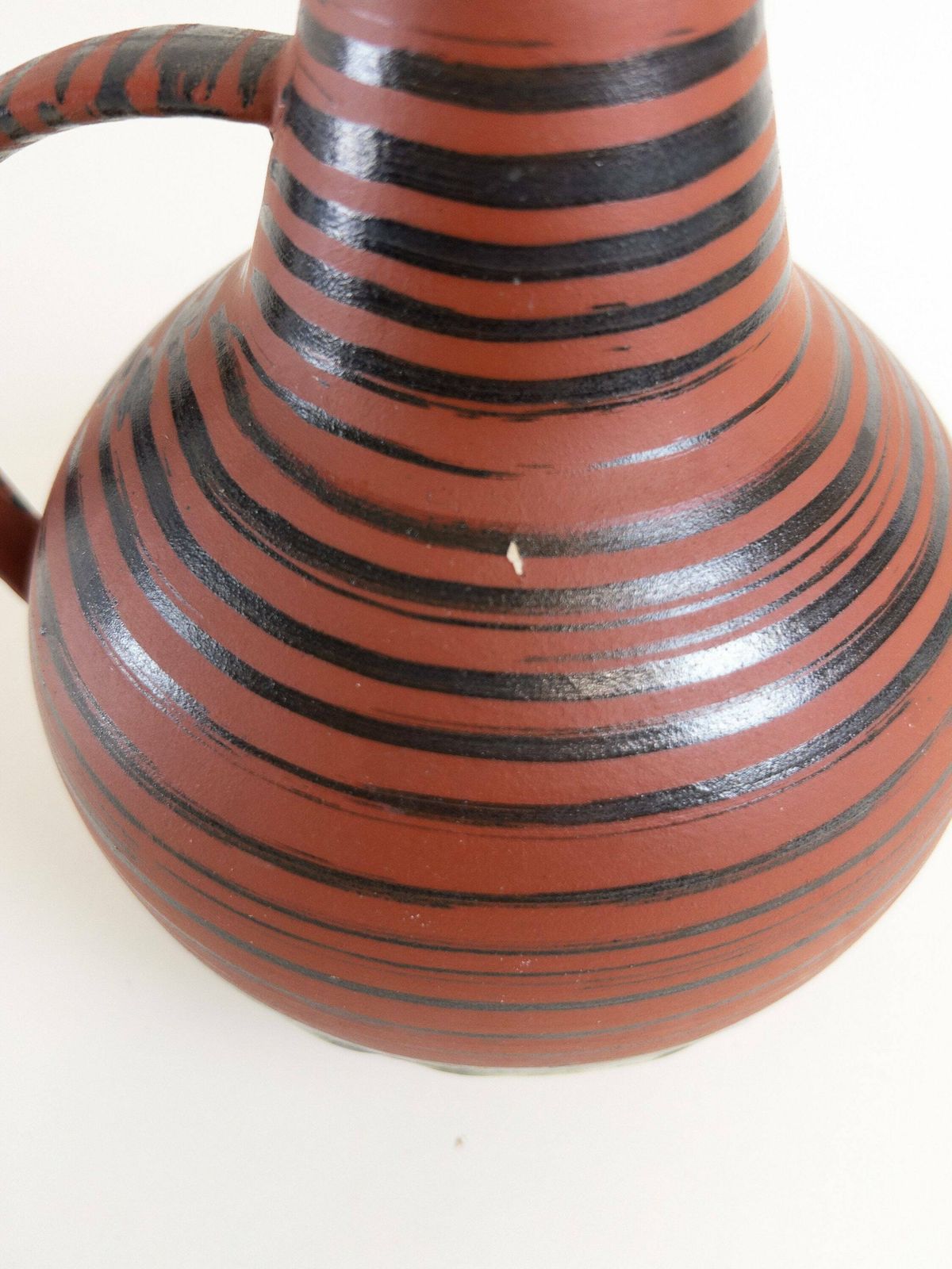 Earthy Dümler And Breiden Vase With Handle, 388 16   West German Pottery   Mid Century Modern Vase photo buy