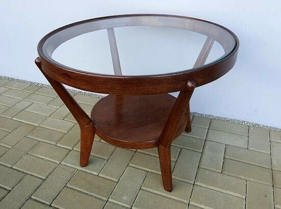 Coffee Table In Oak By Kropaček & Kozelka, Czech Mid Century 1940s photo buy