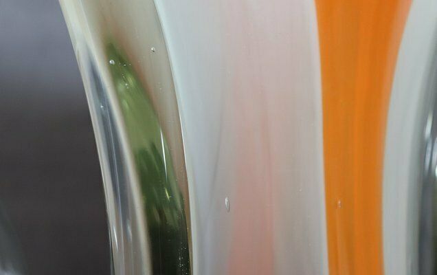 Large Vintage Italian Vase In Murano Art Glass, 1960s photo 1168.0