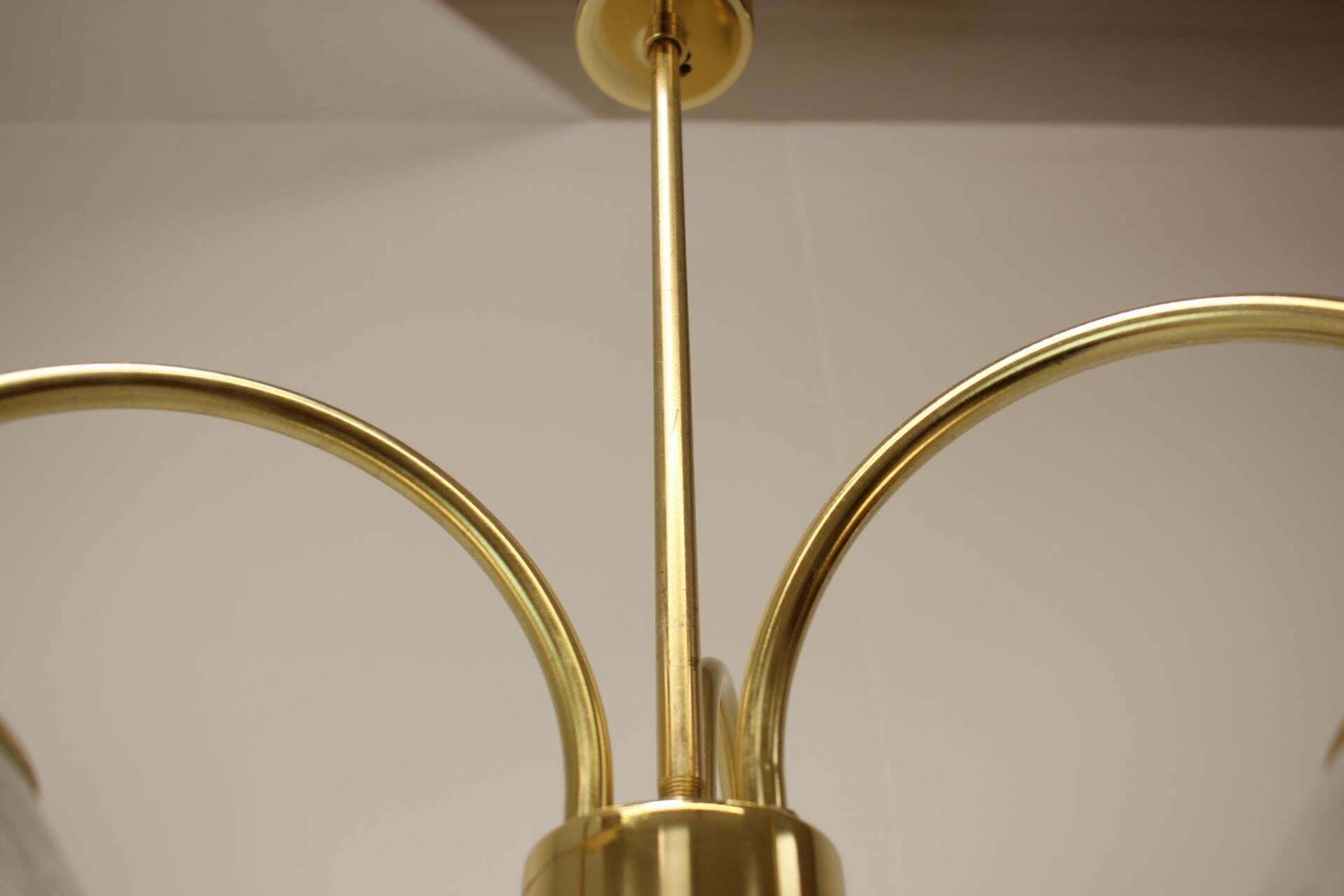 Mid Century Chandelier By Kamenický šenov, 1970's. photo furniture