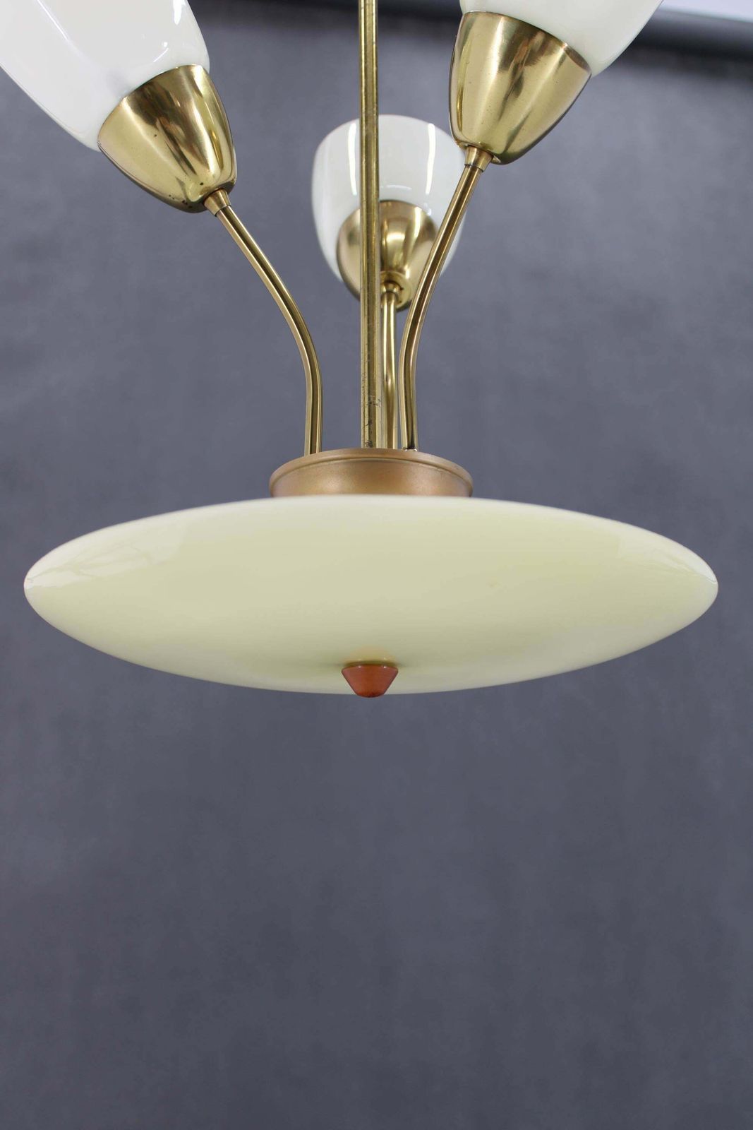1960s Glass Chandelier By Kamenicky Senov, Czechoslovakia photo vintage