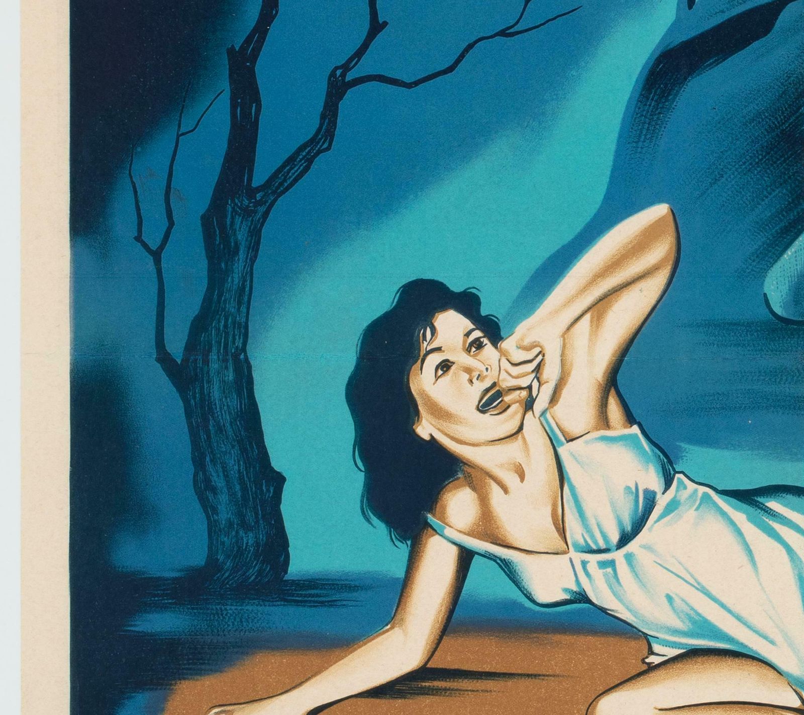 Horror Of Dracula 1959 French Moyenne Film Poster, Guy Gerard Noel photo 2145.0