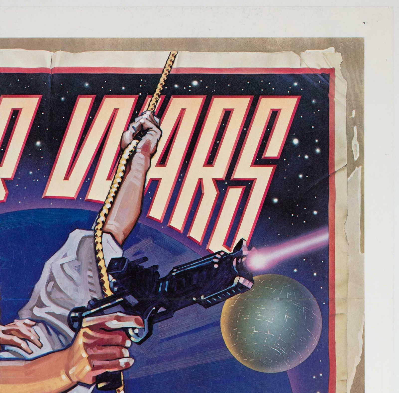 Star Wars Us 1 Sheet Style D Original Film Movie Poster, Struzen, 1977 photo Art