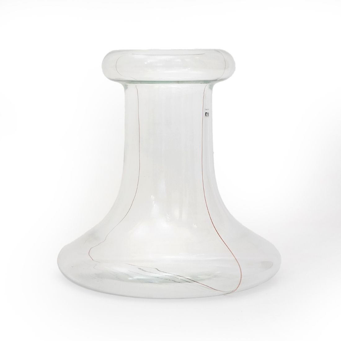 photo for sale “Party” Transparent Glass Vase By Renato Toso For Fratelli Toso, 1970s