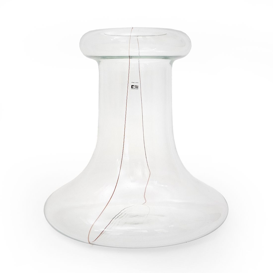 photo furniture “Party” Transparent Glass Vase By Renato Toso For Fratelli Toso, 1970s