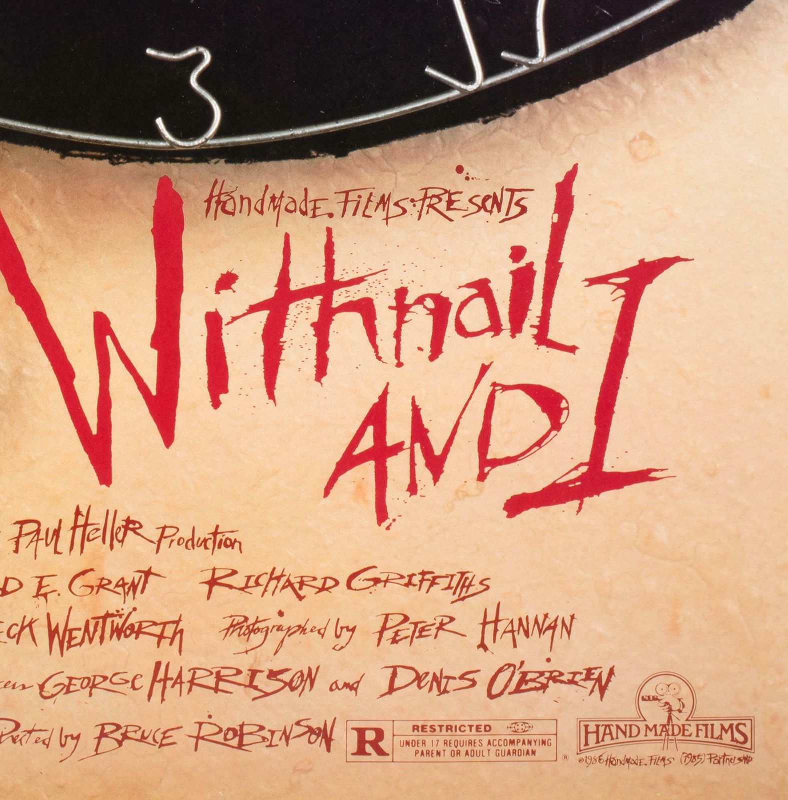 Withnail And I 1987 Us 1 Sheet Film Poster, Ralph Steadman photo vintage