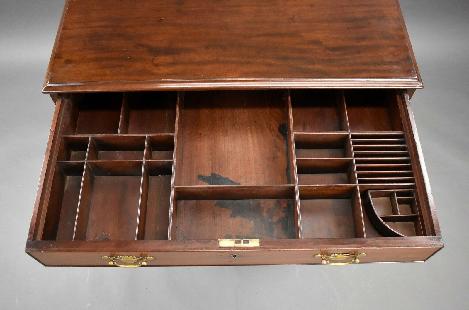 photo for sale George II Mahogany Dressing Chest Of Drawers