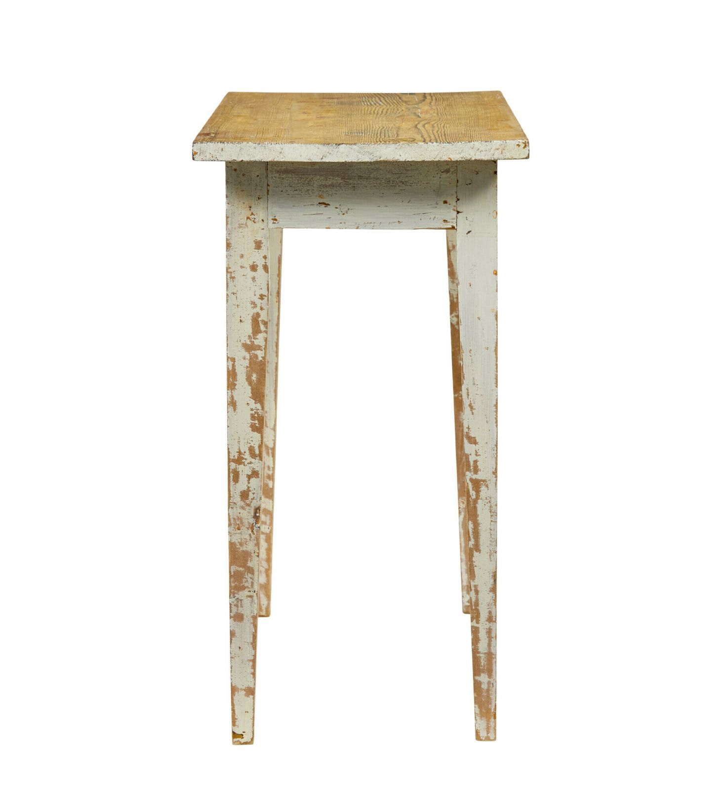 Swedish 19th Century Rustic Painted Pine Table photo vinterior