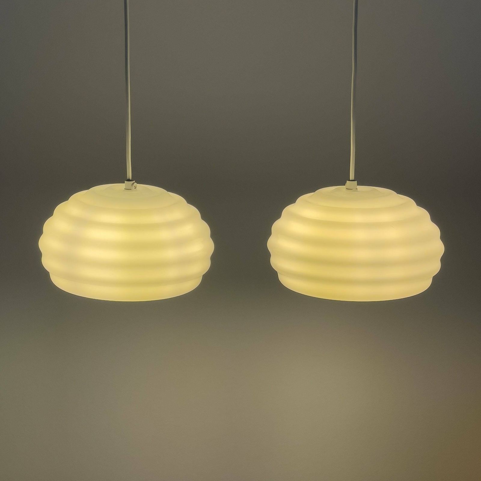 Hand Blown Verner Panton Lamps By Holmegaard photo Lighting