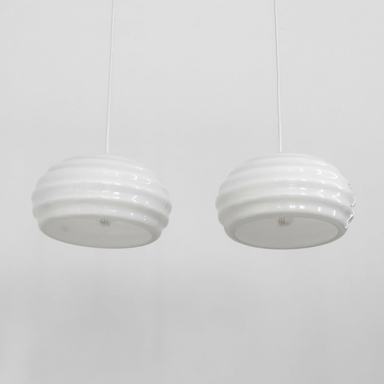 Hand Blown Verner Panton Lamps By Holmegaard photo buy
