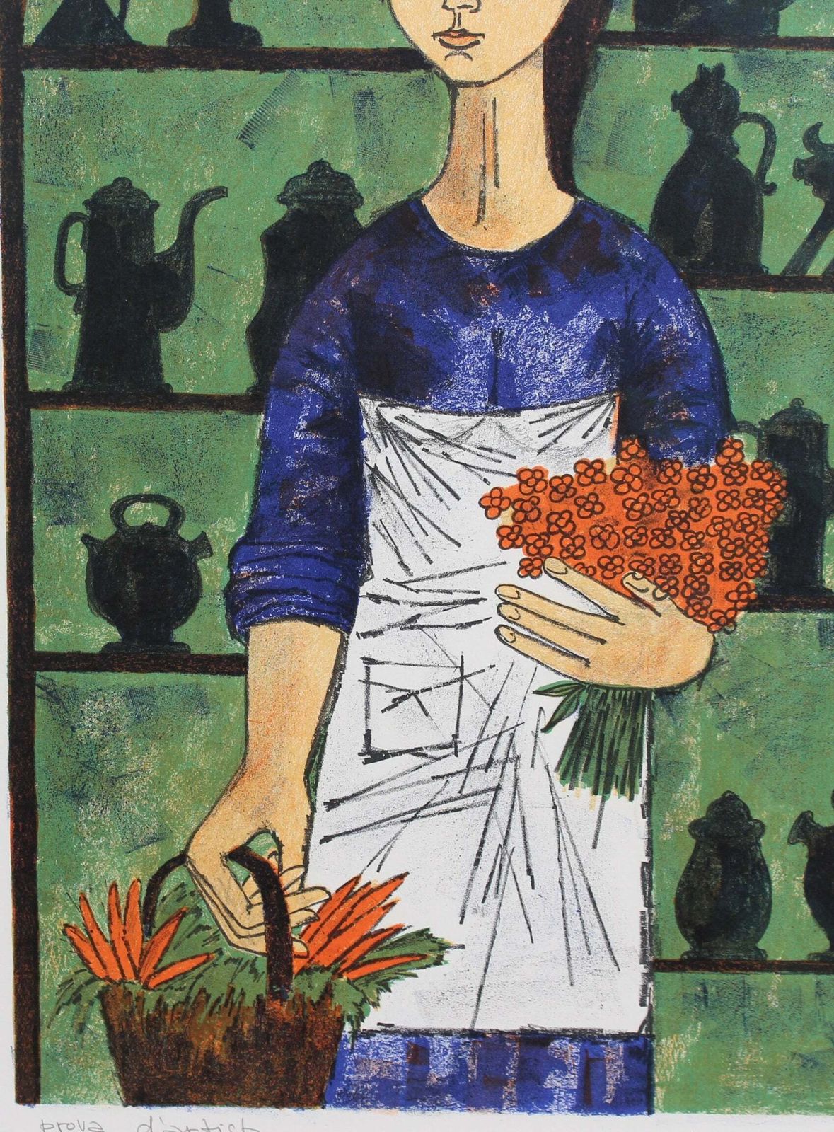 'Melancholic Muses V' By Vicenç Caraltó (Circa 1960s) photo buy