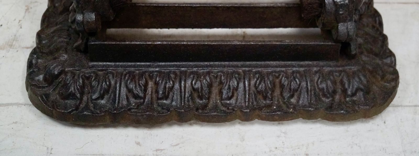 Victorian Cast Iron Boot Scraper photo Home Fixtures