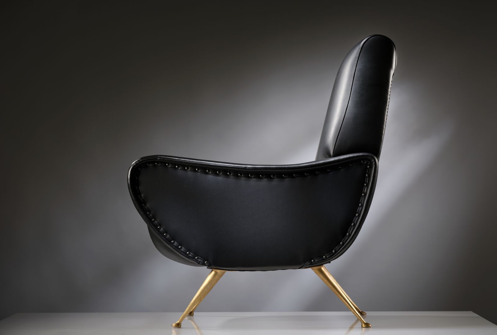 Stylish Mid Century ‘Lady Chair’ In The Manner Of Marco Zanuso, Italy Circa 1950s photo 1795.0