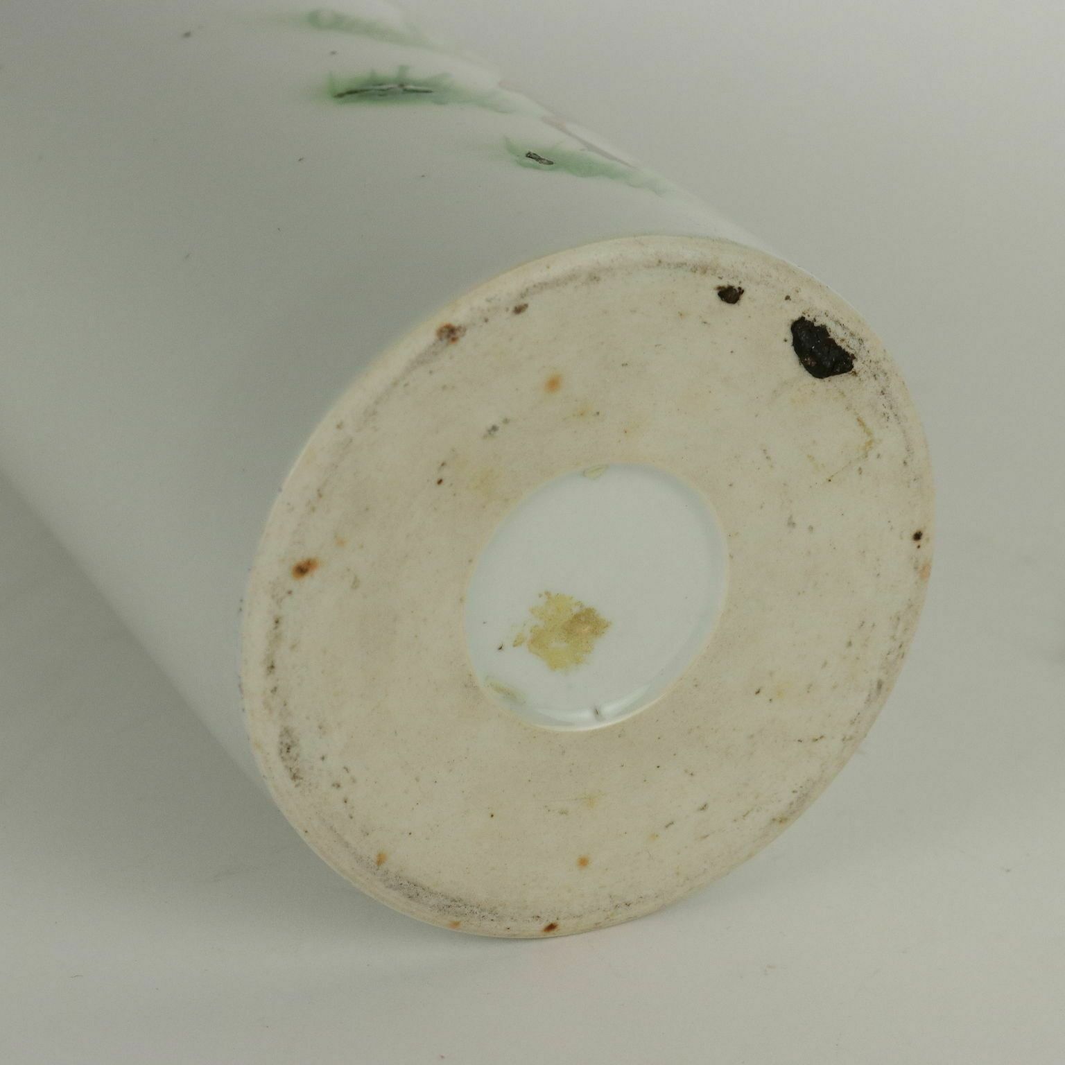 Vaso Porta Pennelli In Porcellana photo vintage