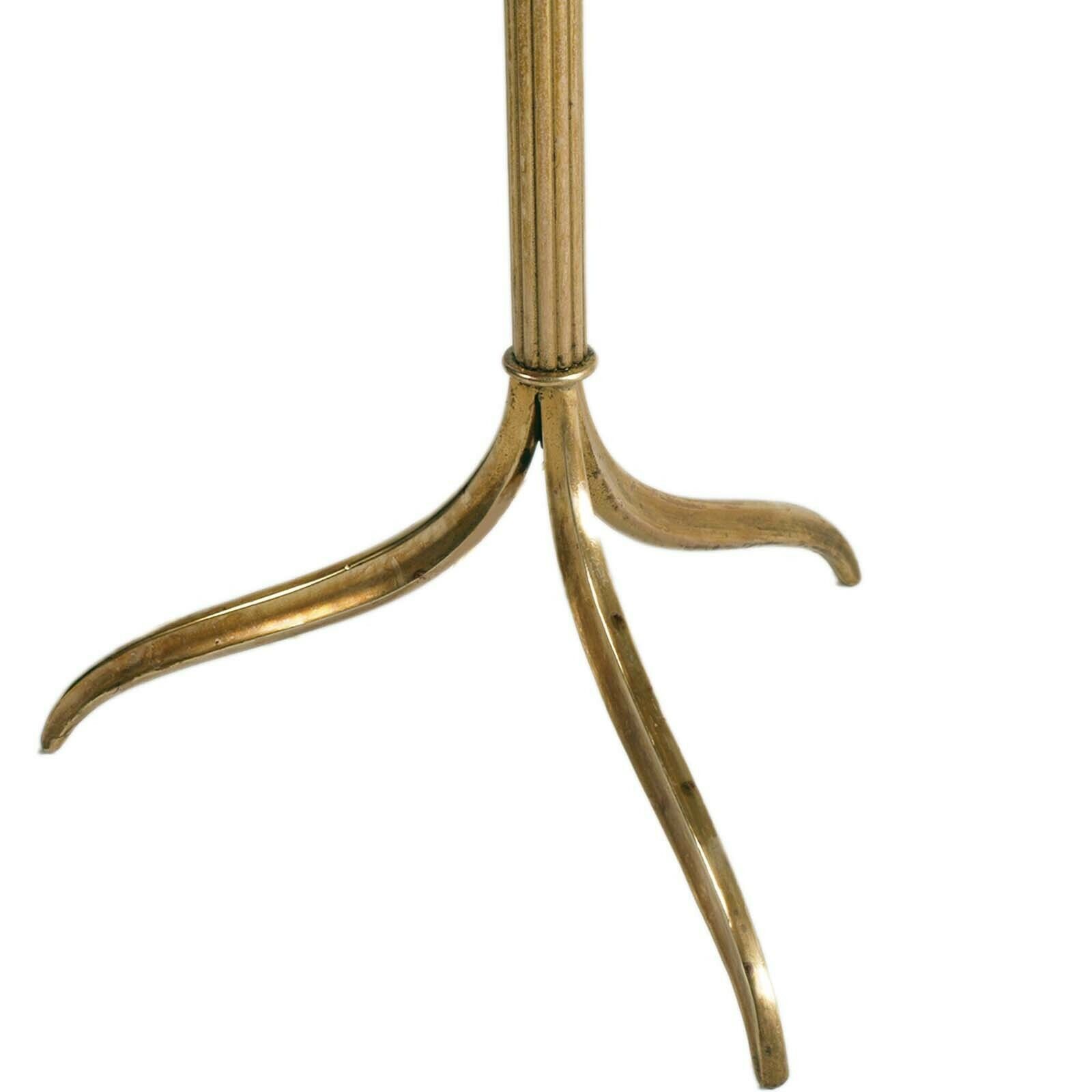 Art Deco Floor Lamp Model Firenze 1920s In Gold Plated Brass By Ghidini1849 photo for sale