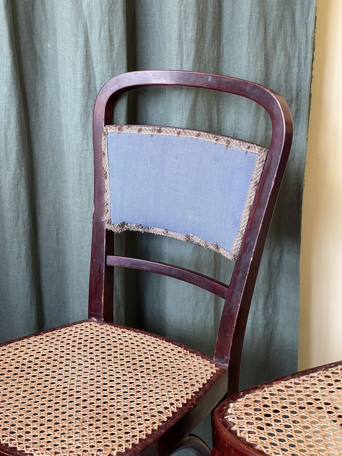 1500.0 Pair Of Original Bentwood Thonet Chairs Model No 461 photo