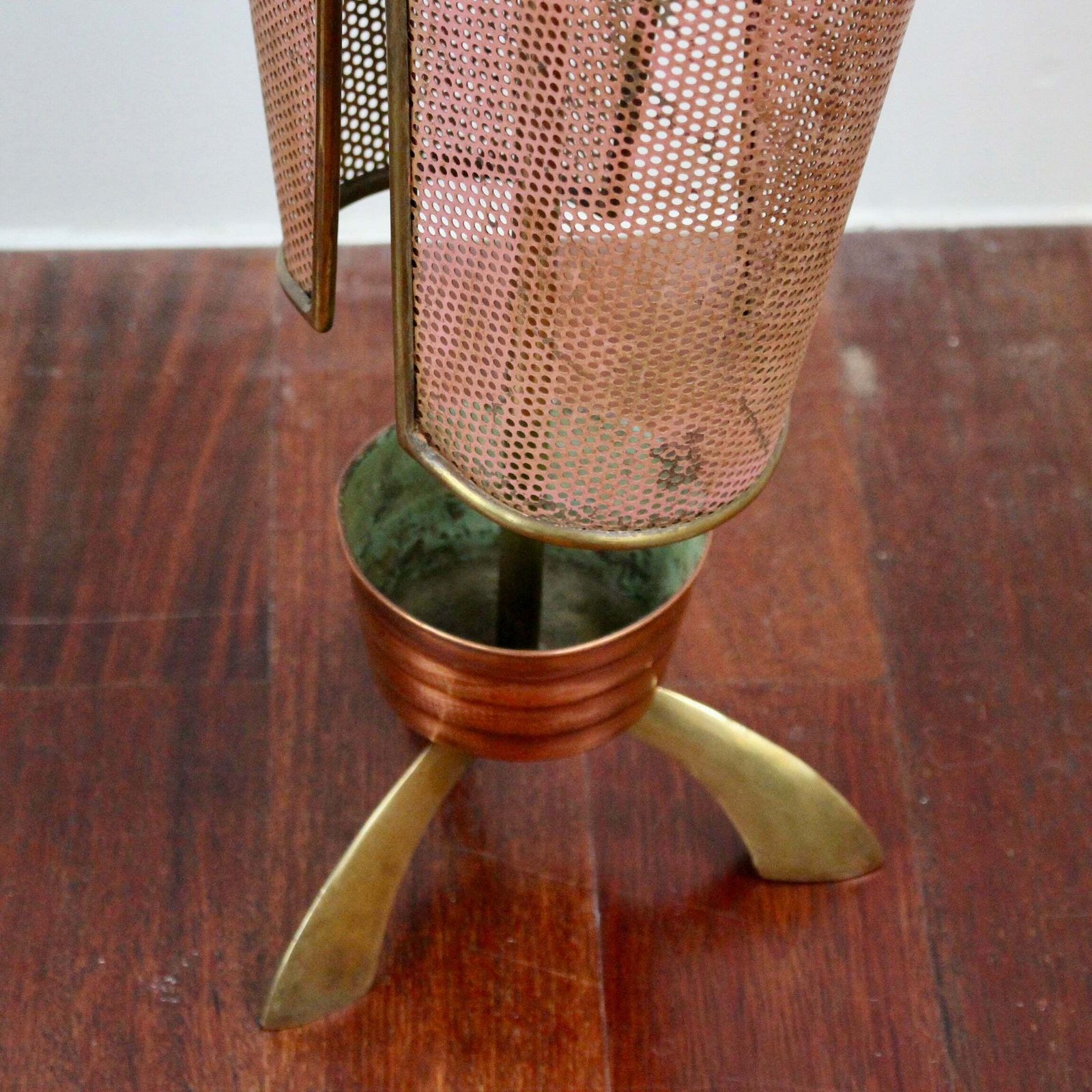 Mid Century Italian Umbrella Stand By Cesare Lacca (Circa 1950s) photo vintage